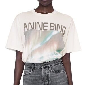 Anine Bing Cade Northern Lights Tee Sz SM NEW Similar as seen on Arielle Charnas